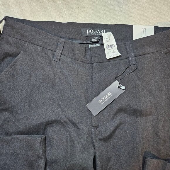 Bogari Men's Dark Gray Dress Pants - Size 31/31 - Picture 2 of 5